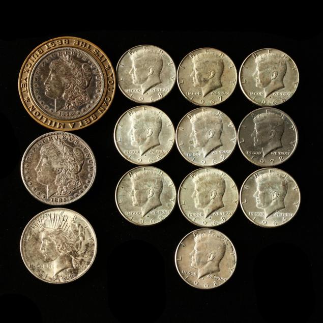 circulated-u-s-silver-dollars-and-halves