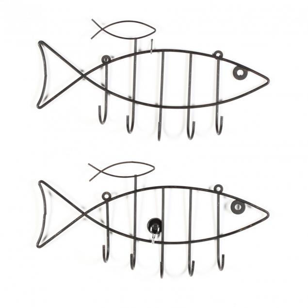 pair-of-mid-century-fish-wall-hooks