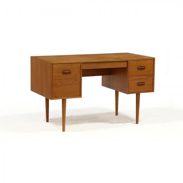 danish-modern-knee-hole-desk