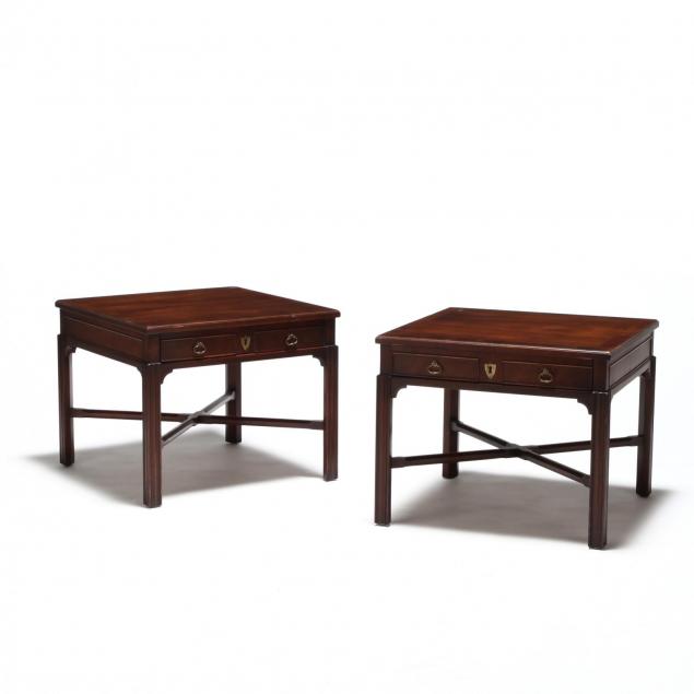 drexel-heritage-pair-of-chippendale-style-one-drawer-stands