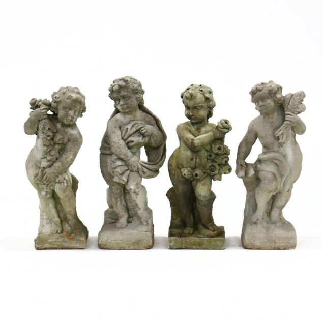 four-piece-assembled-set-of-cast-stone-figures-of-the-four-seasons