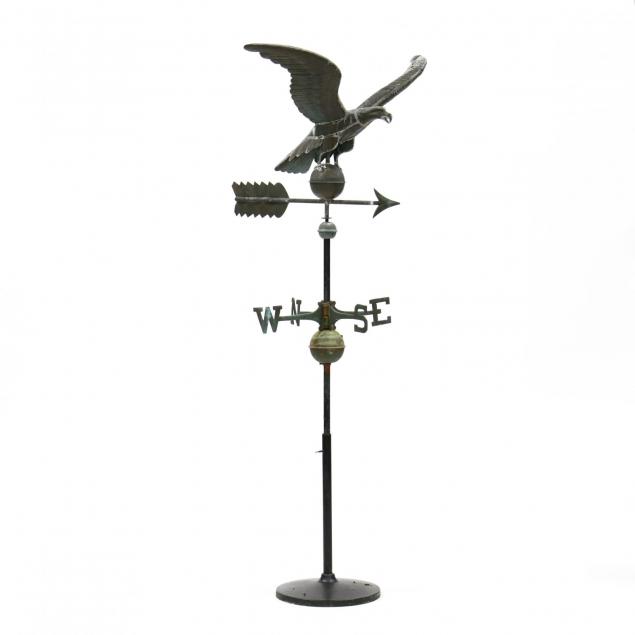 copper-hollow-bodied-eagle-weathervane