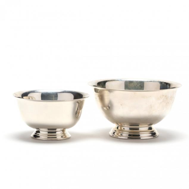 two-international-paul-revere-sterling-silver-bowls