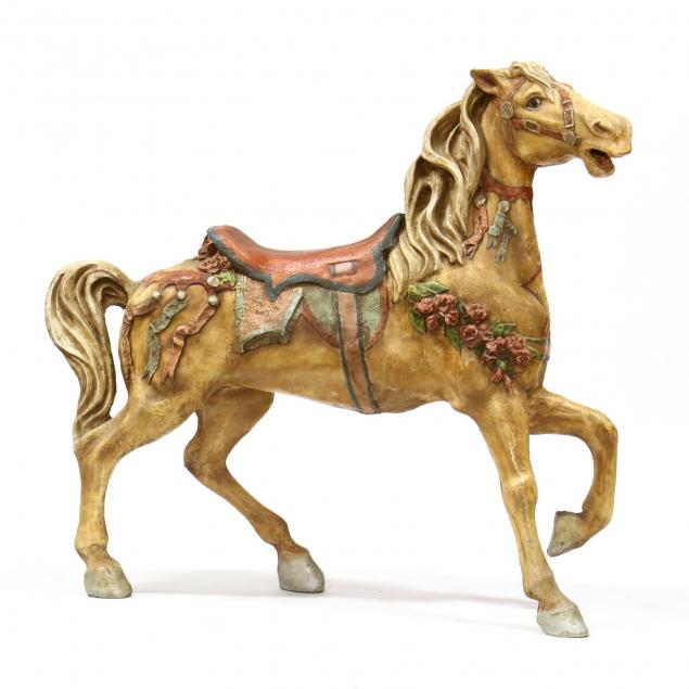 vintage-bill-huebbe-painted-composition-carousel-style-horse