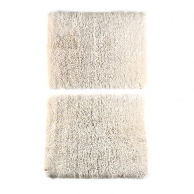 pair-of-flokati-area-rugs