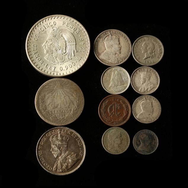 miscellaneous-mostly-silver-circulated-world-coins