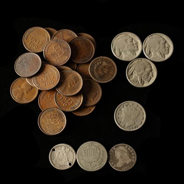 27-circulated-obsolete-u-s-coins
