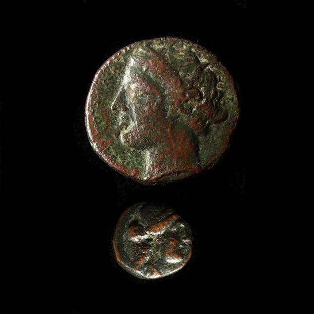two-ancient-greek-bronze-coins