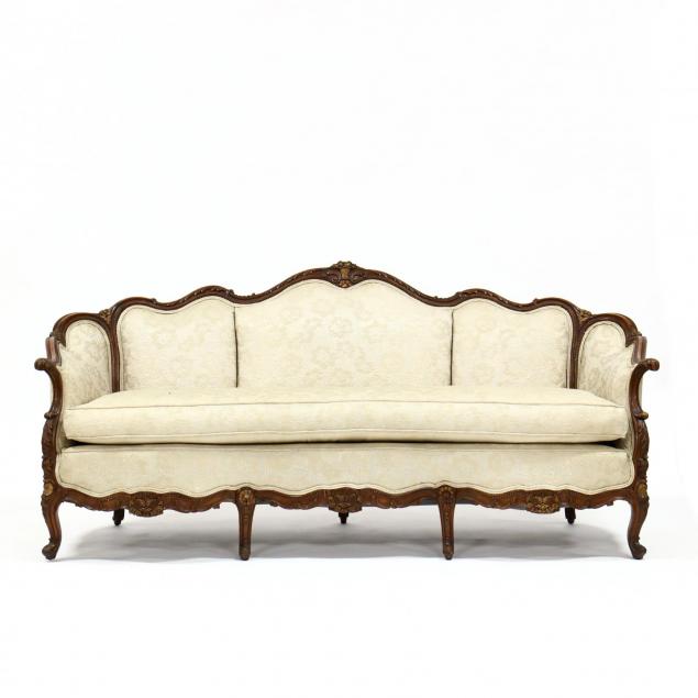 french-provincial-style-carved-walnut-sofa