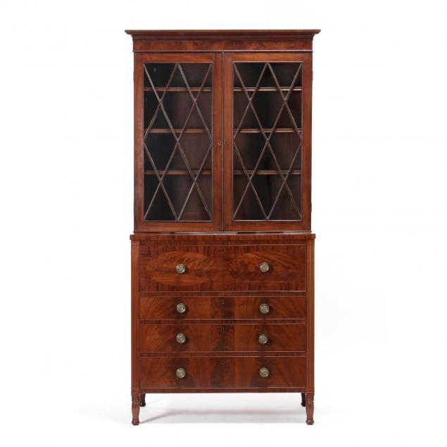 new-england-federal-secretary-bookcase