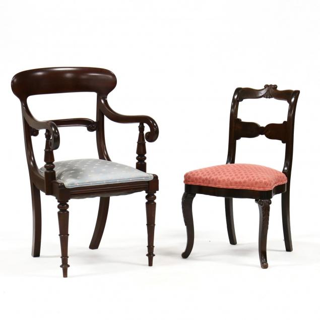 two-antique-chairs