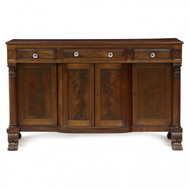 american-classical-mahogany-sideboard