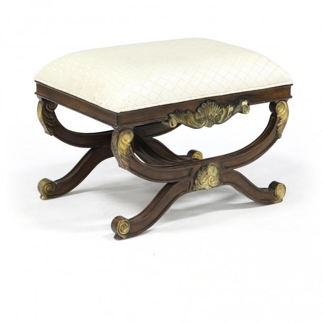 casa-stradivari-neoclassical-style-curule-bench