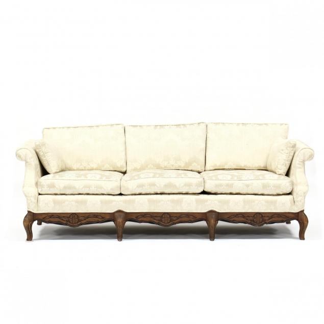french-provincial-style-carved-walnut-sofa