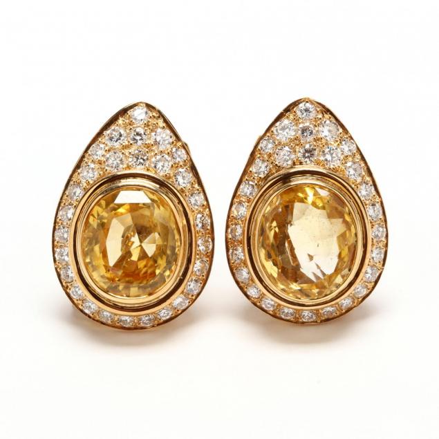 18kt-gold-yellow-sapphire-and-diamond-ear-clips-lilli