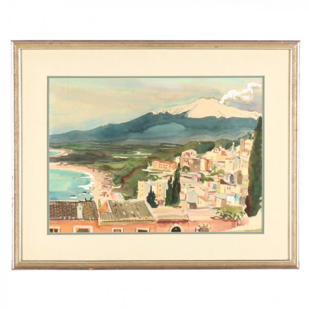 philip-moose-nc-1921-2001-coastal-mediterranean-view