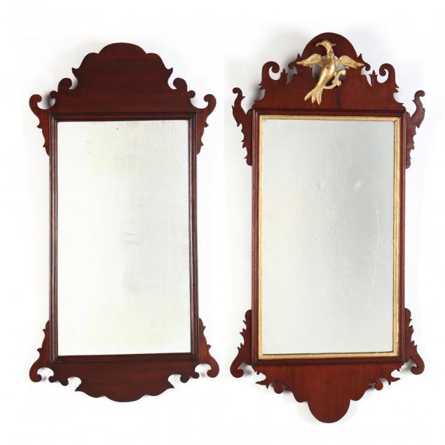 two-chippendale-style-mirrors