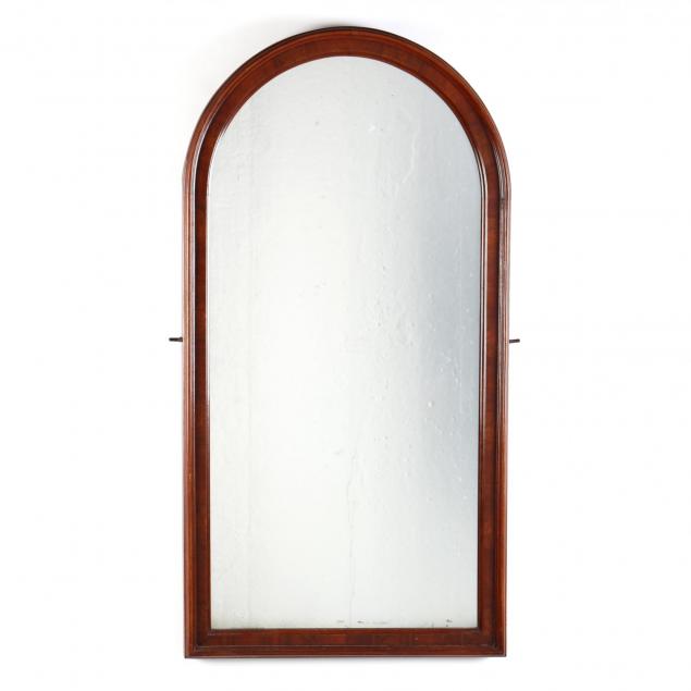 antique-mahogany-tombstone-mirror