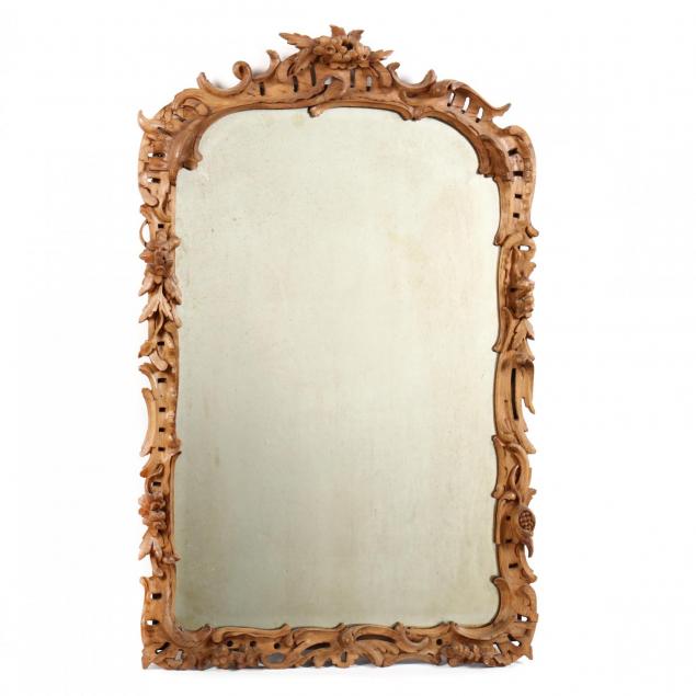 rococo-style-carved-and-beveled-mirror