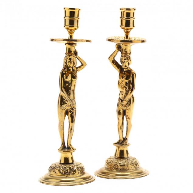 adam-and-eve-cast-brass-candlesticks