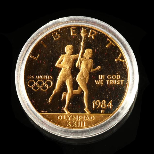 1984-w-10-los-angeles-xxiii-olympiad-proof-gold-coin