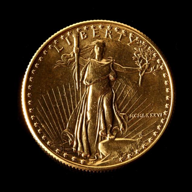 1986-uncirculated-25-gold-american-eagle