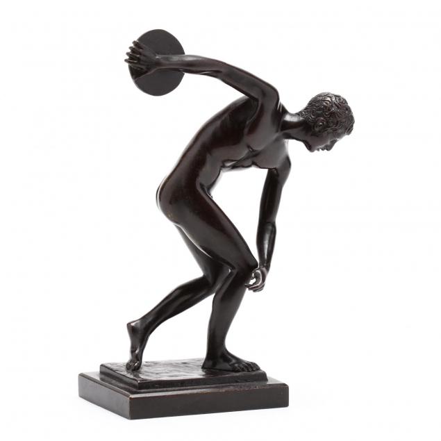 bronze-figure-of-a-discus-thrower