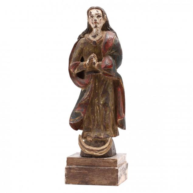 spanish-carved-and-polychrome-painted-figure-of-the-madonna