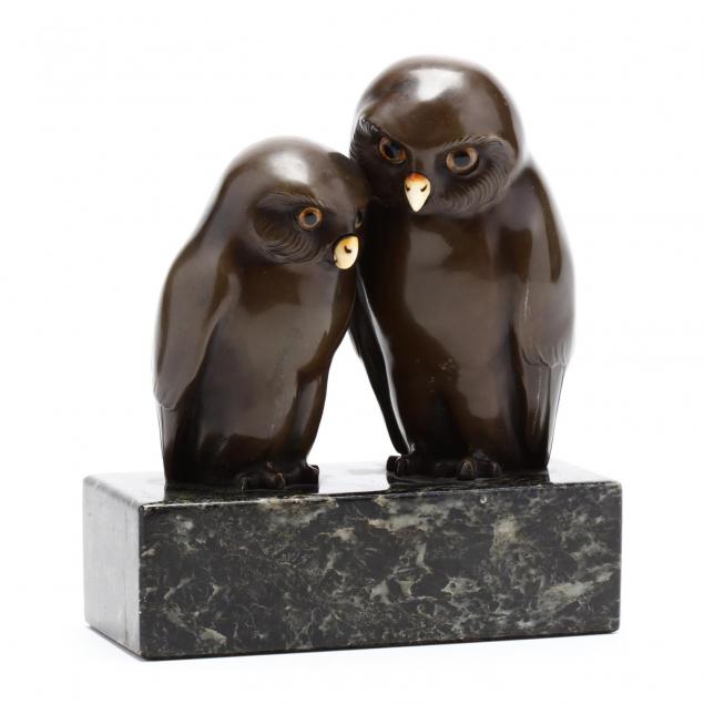 bronze-owl-sculpture