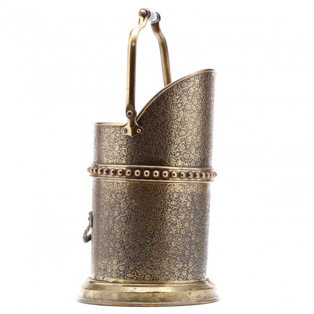 vintage-brass-coal-bucket