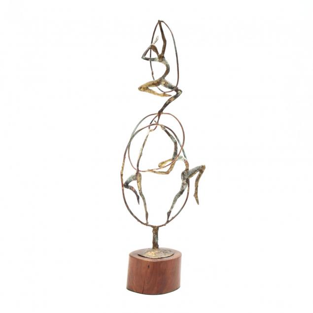 bill-lett-copper-sculpture-of-acrobats