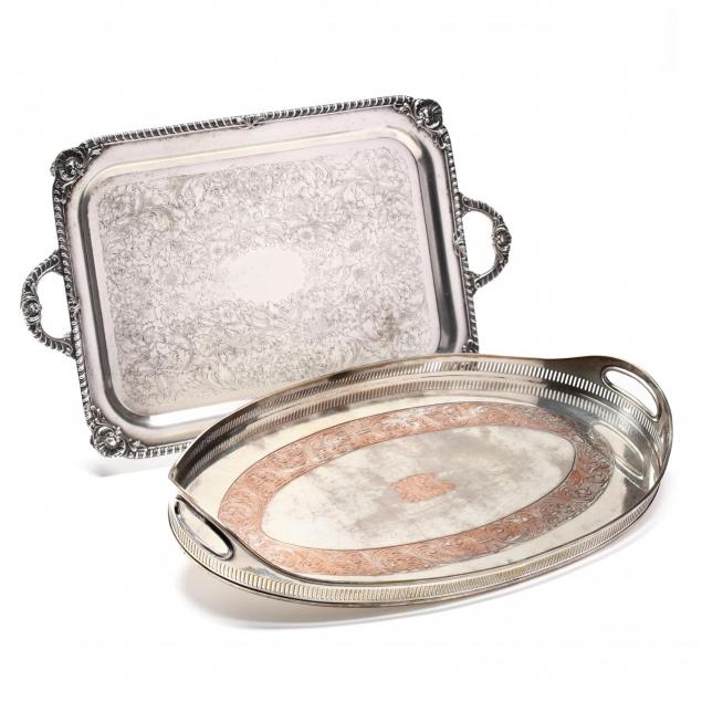 two-vintage-silverplate-trays