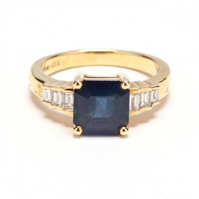 18kt-gold-sapphire-and-diamond-ring