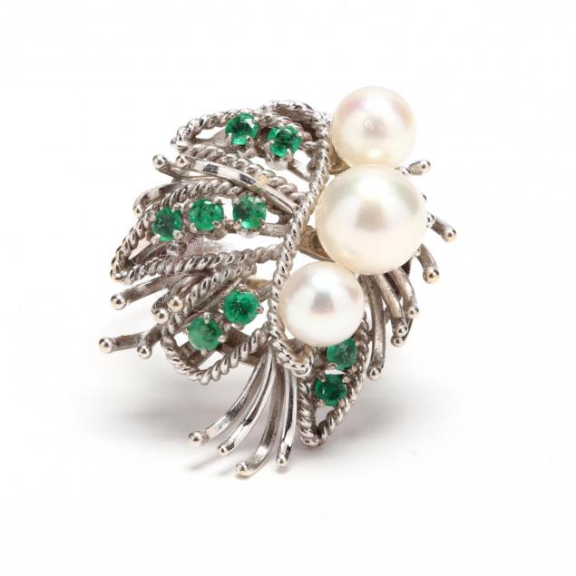 14kt-white-gold-pearl-and-emerald-ring