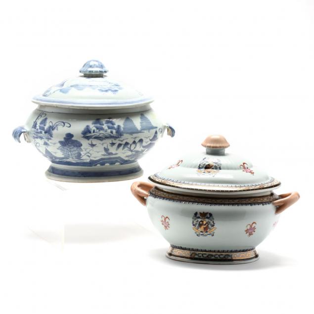 two-chinese-porcelain-lidded-tureens