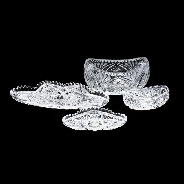four-cut-glass-serving-dishes