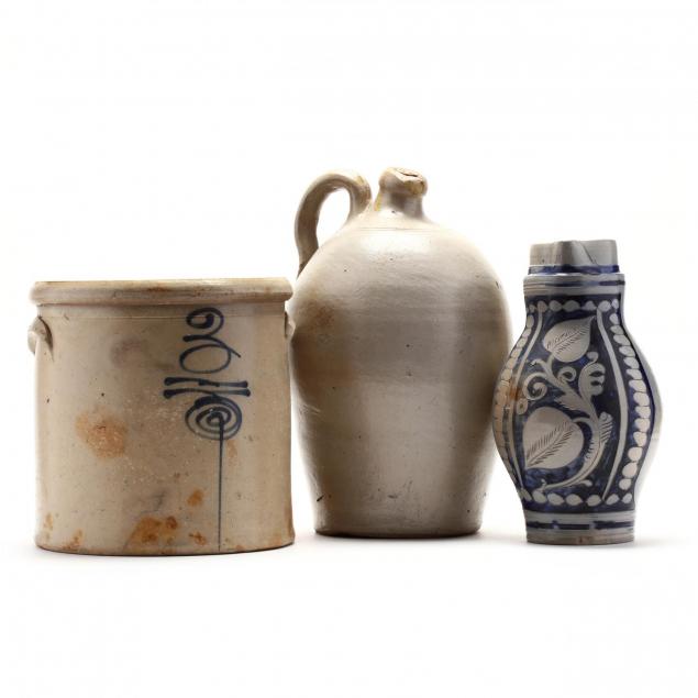 three-stoneware-vessels