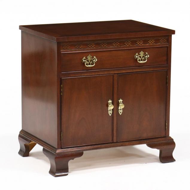 baker-chinese-chippendale-style-bedside-cabinet