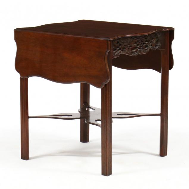 baker-historic-charleston-reproduction-chippendale-style-tea-table