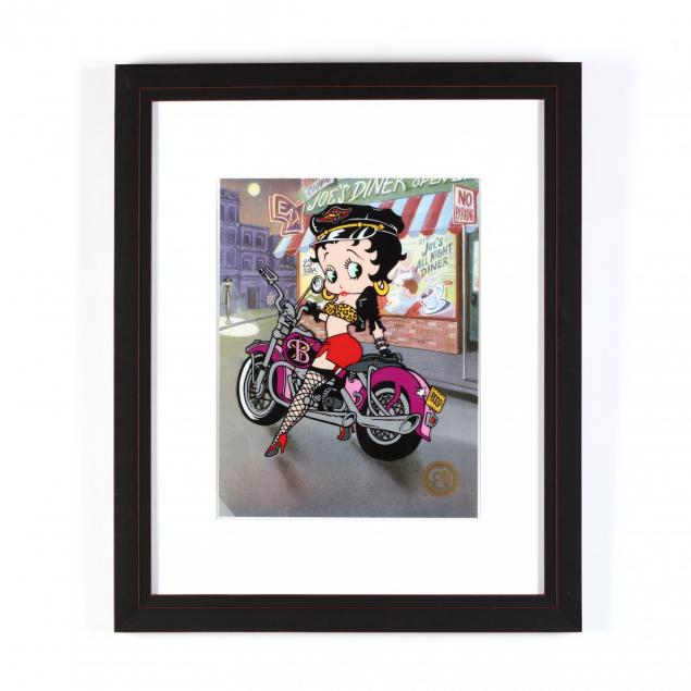 biker-betty-boop-iii-sericel