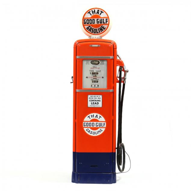 gilbarco-calco-meter-gulf-fuel-pump