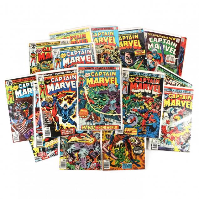 Captain Marvel Group (Lot 597 - March Gallery AuctionMar 24, 2018, 9:00am)