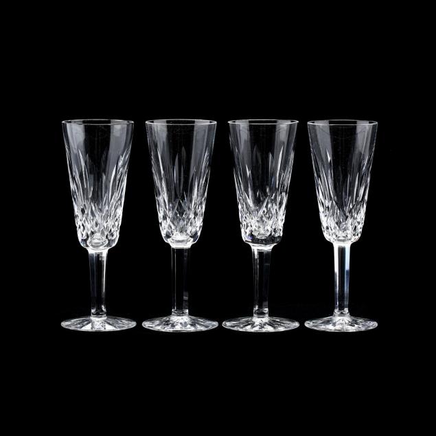 waterford-four-lismore-toasting-flutes