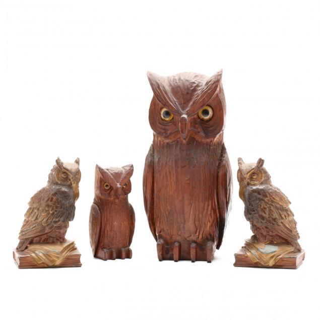 vintage-owl-grouping