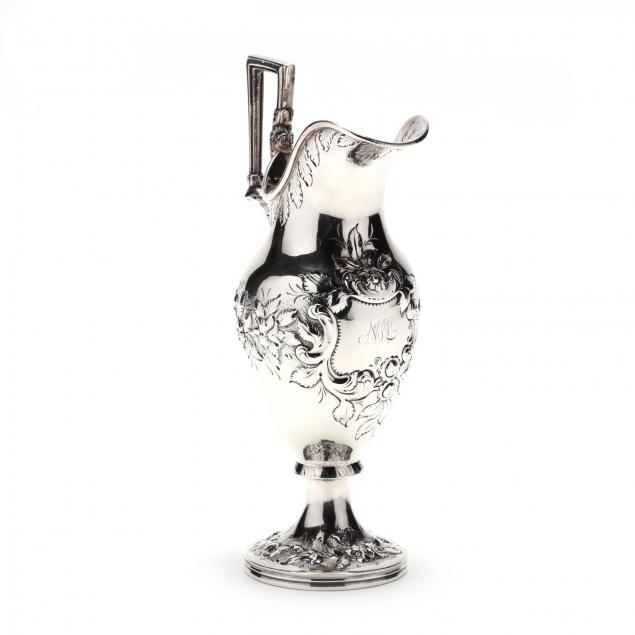 a-baltimore-repousse-coin-silver-cream-pitcher