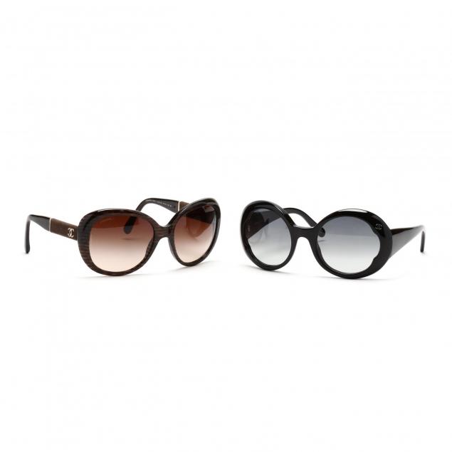 two-pair-of-chanel-sunglasses