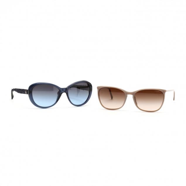 two-pair-of-chanel-sunglasses