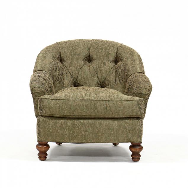 henredon-over-upholstered-barrel-back-club-chair
