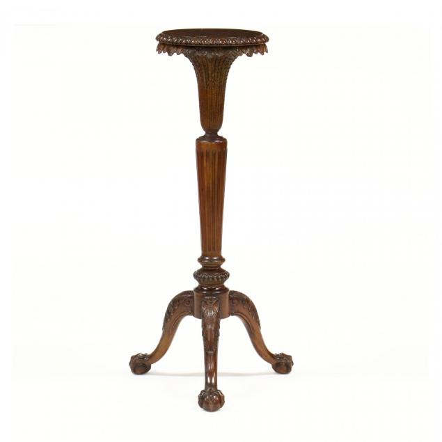 chippendale-style-carved-mahogany-pedestal