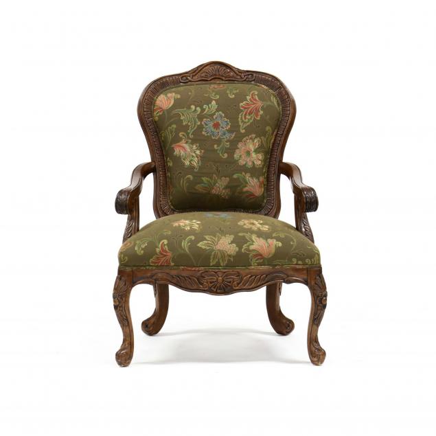 carved-and-upholstered-oversized-arm-chair
